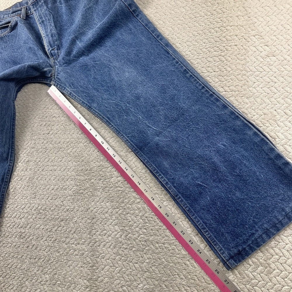 Vintage Levi's 517 Orange Tab Men's 38x30 Stone Wash Skater 80's 90's Y2K Hemmed - Picture 6 of 16